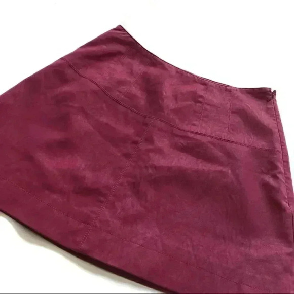 Free People Days In The Sun Suede Skirt - Picture 9 of 9